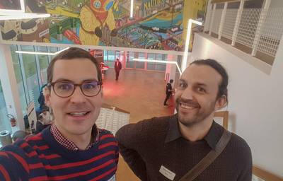 Photo Mathieu et Alexandre - participation Start West 2018