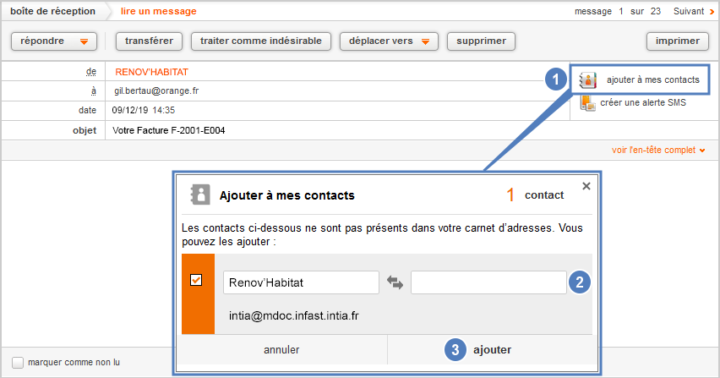 comment faire une nouvelle adresse mail orange