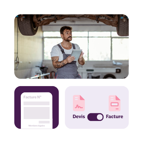 Devis et factures rapides pour garages