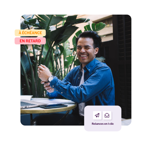 Suivi et relance et paiement rapide auto-entrepreneur
