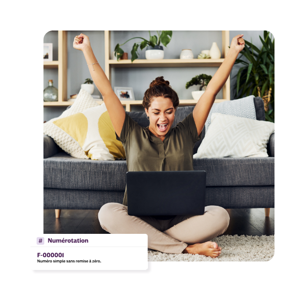 Entrepreneure heureuse