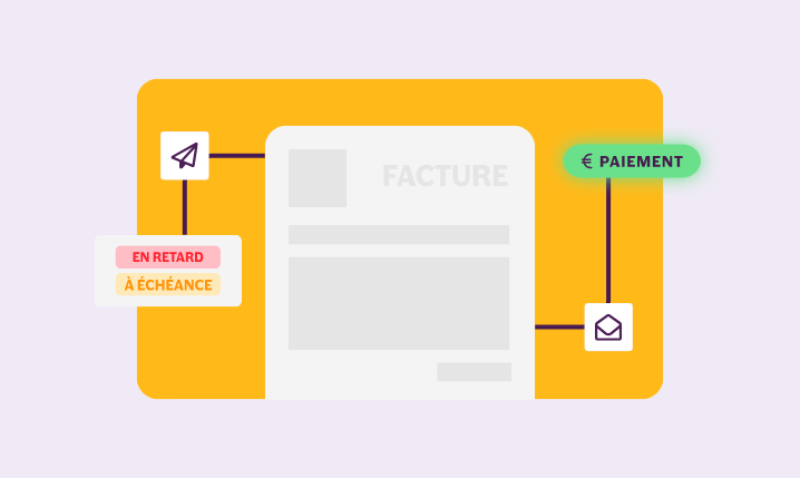 Suivez vos règlement en un coup d’oeil et relancez en 1 clic