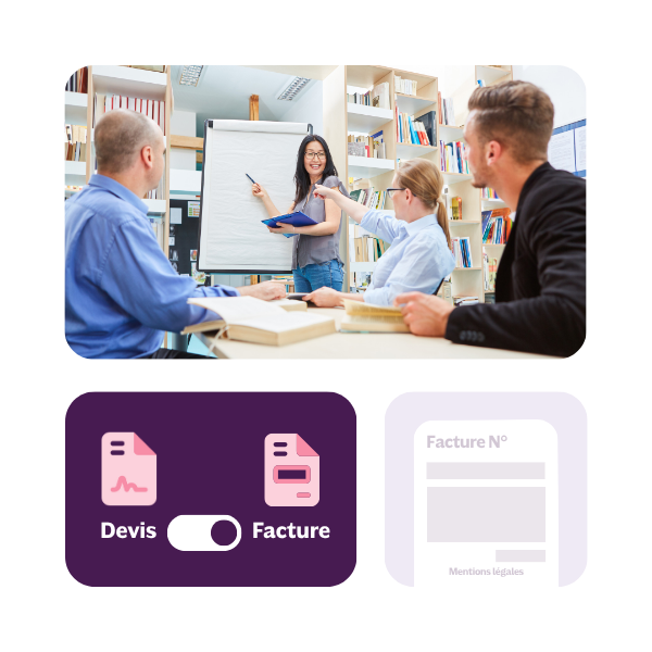gain temps facturation centres formations