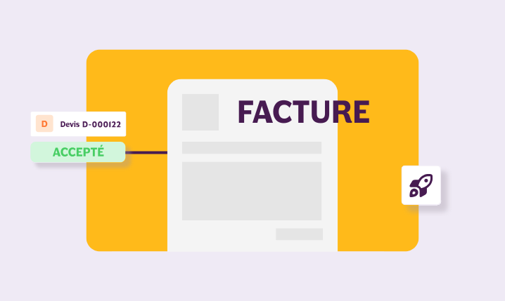 Vos devis convertis en factures en un clic