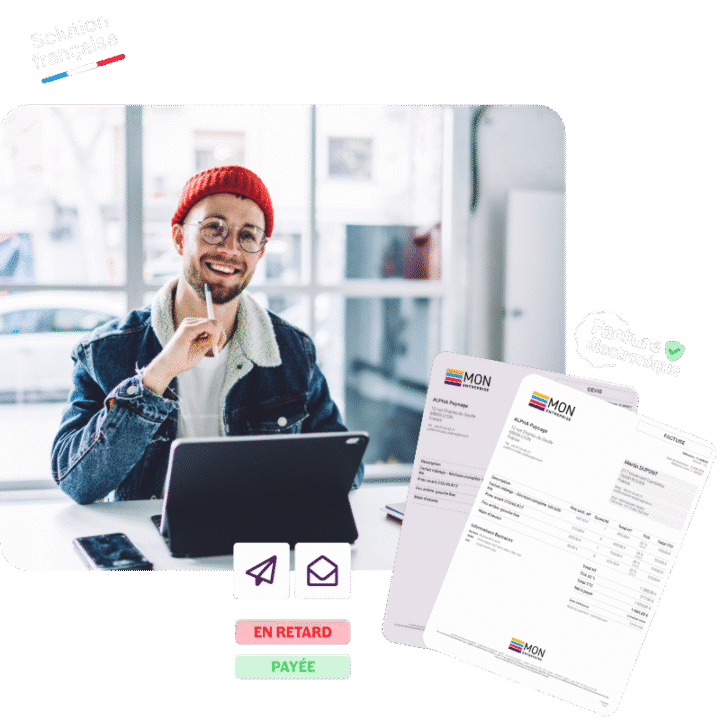 Freelance utilisant le logiciel de facturation freelance INFast.