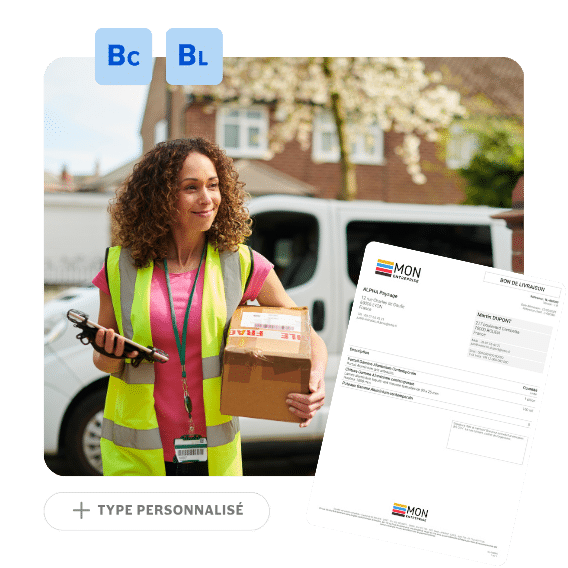 Vignette documents personnalisés logiciel de facturation INFast : bons de commande, bons de livraison, etc.
