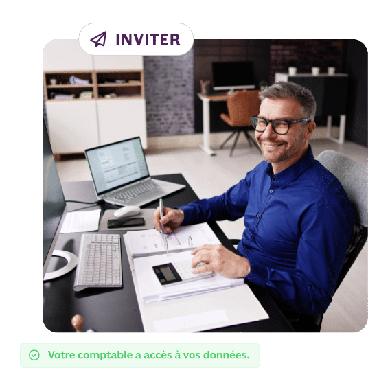 Vignette invitation comptable sur le logiciel de facturation INFast