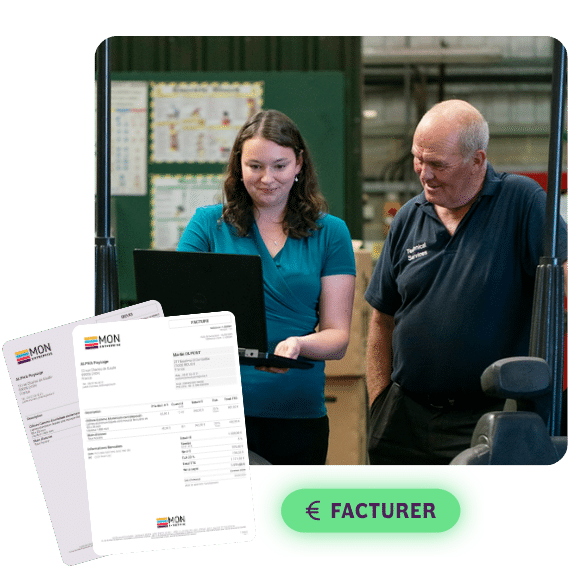 Vignette conversion devis en facture logiciel.