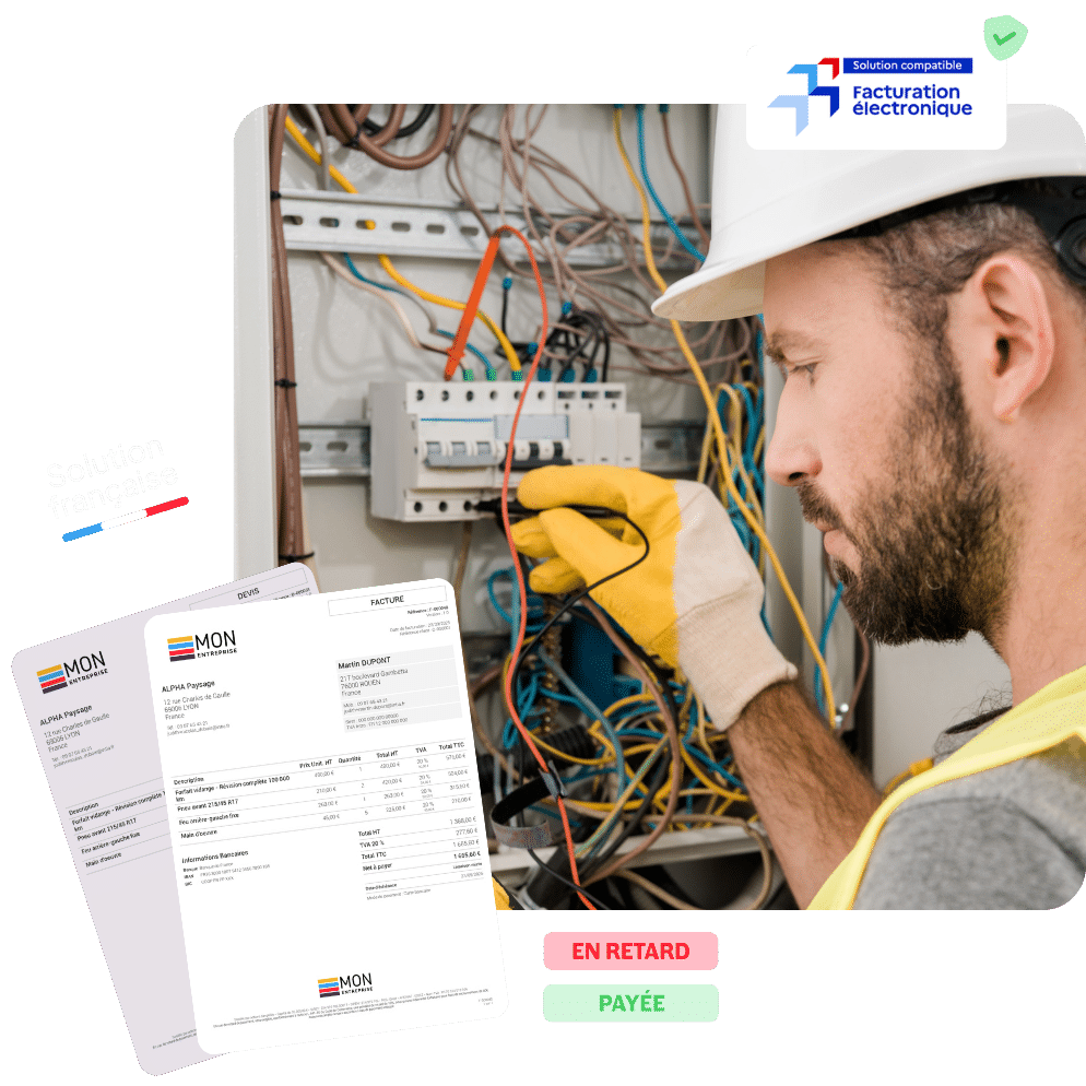 Logiciel de facturation électricien