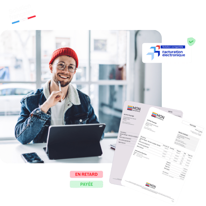 Freelance utilisant le logiciel de facturation freelance INFast.