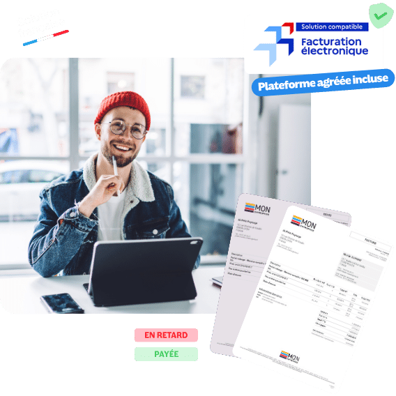 Freelance utilisant le logiciel de facturation freelance INFast.