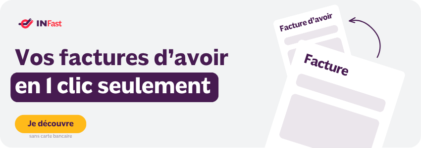 Découvrir facture avoir INFast