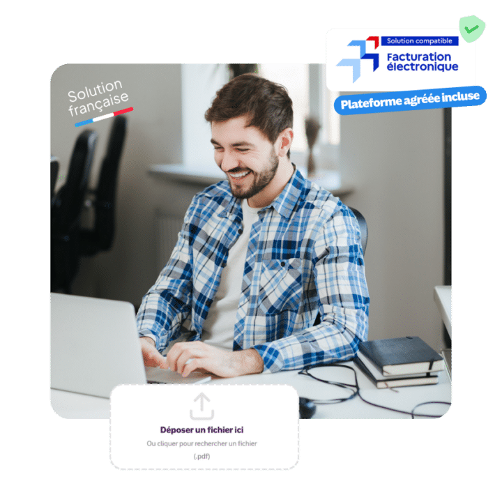 Utilisateur heureux import factures achats et centralisation